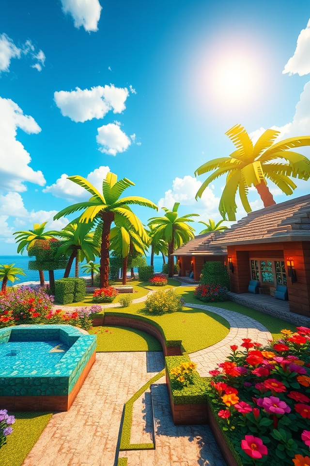 tropical paradise garden design