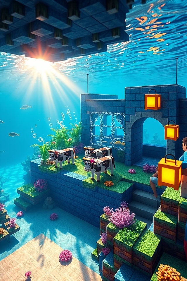 underwater cow sanctuary design