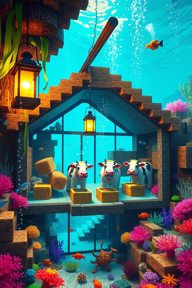 underwater cow sanctuary features