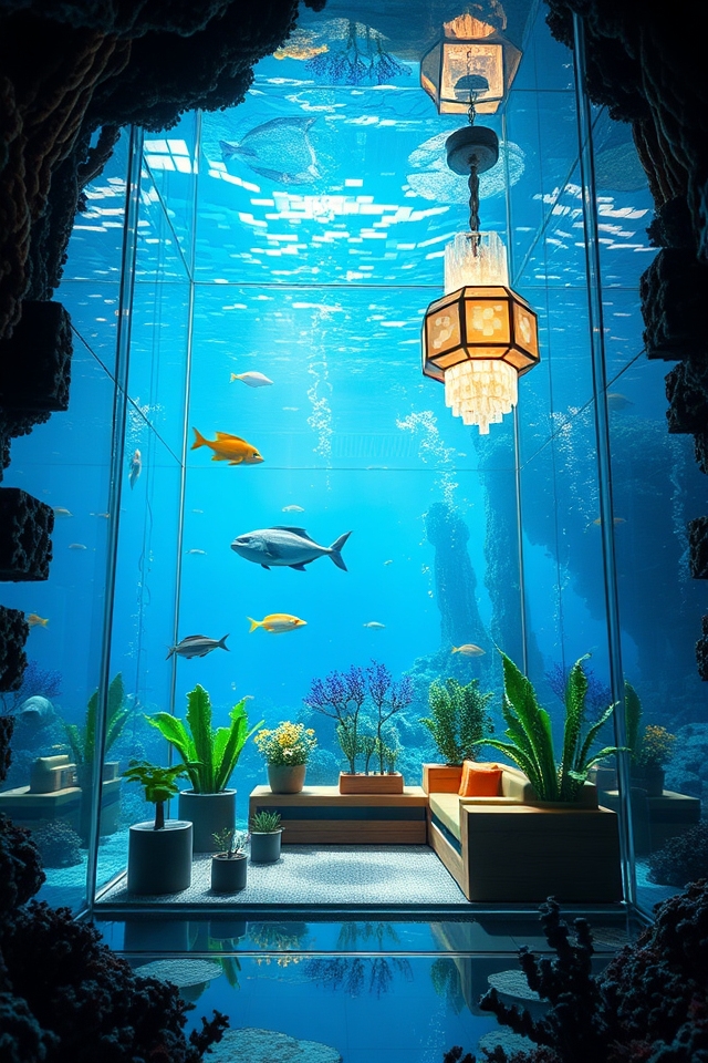 underwater glass room experience