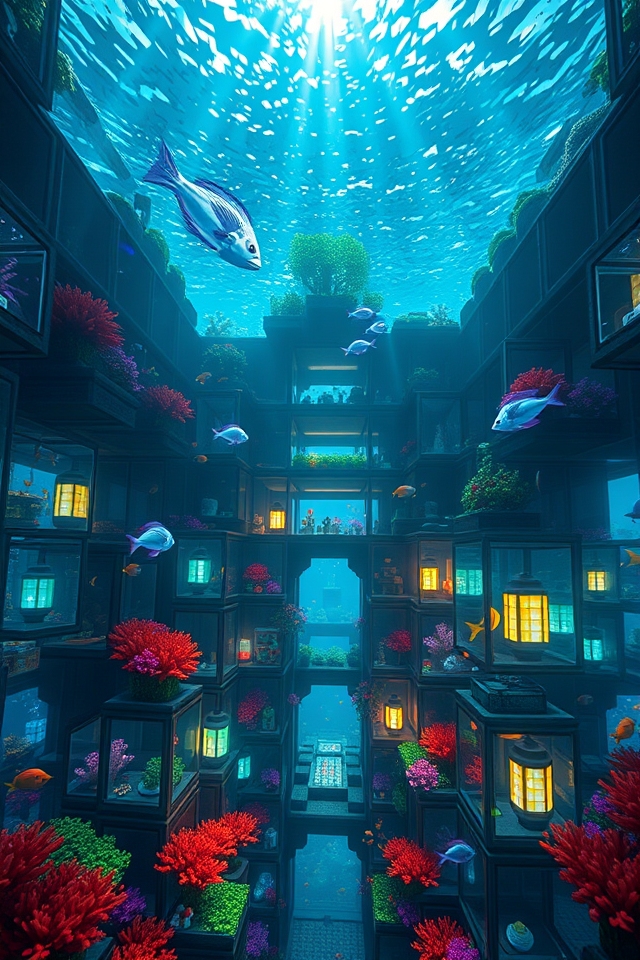 underwater living with aesthetics