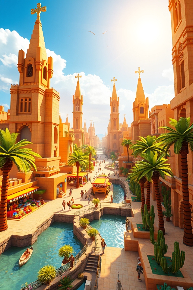 vibrant oasis in minecraft