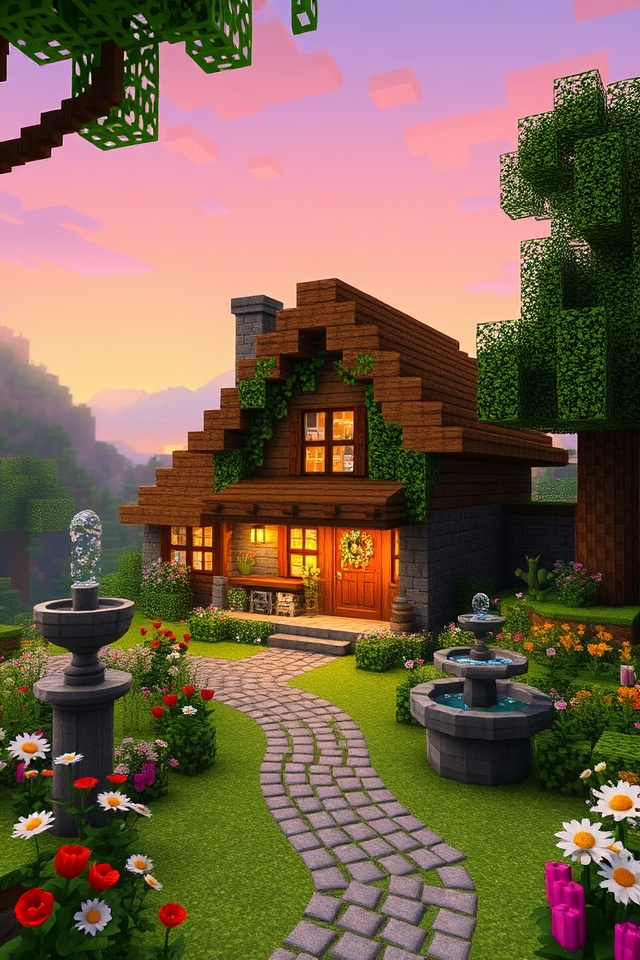 warm inviting cottage retreat