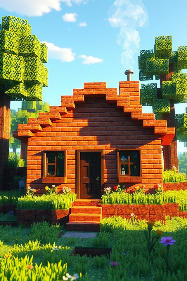 warm rustic minecraft retreat
