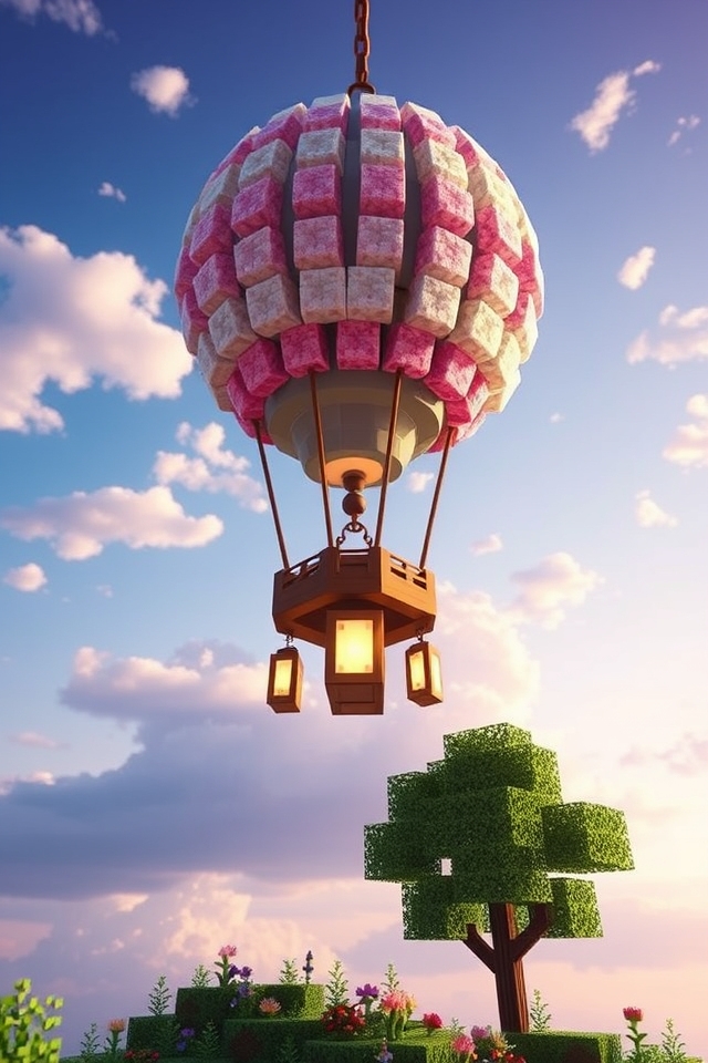 whimsical balloon chandelier design