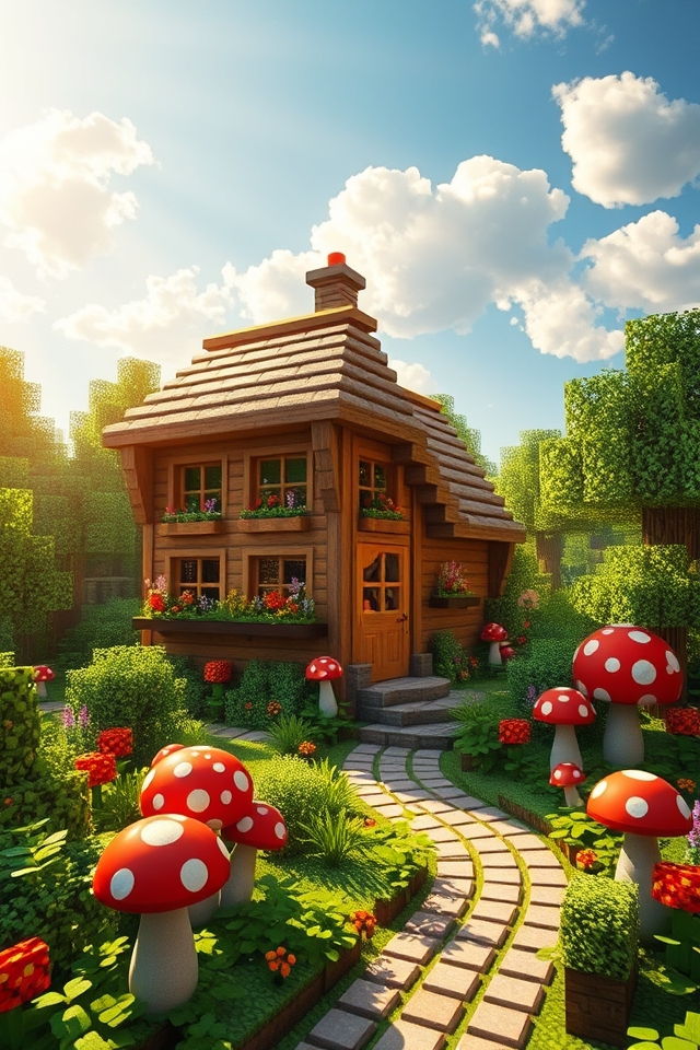 whimsical cottage garden retreat