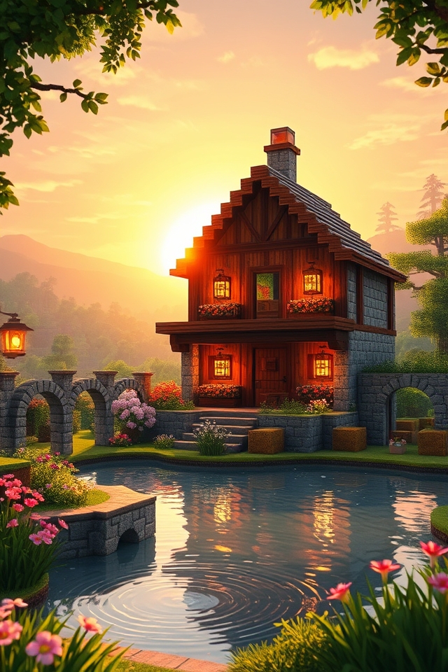 whimsical enchanted horse stables