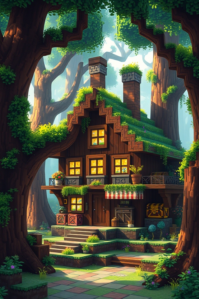 whimsical forest hideaway retreat
