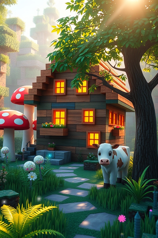 whimsical sanctuary in nature
