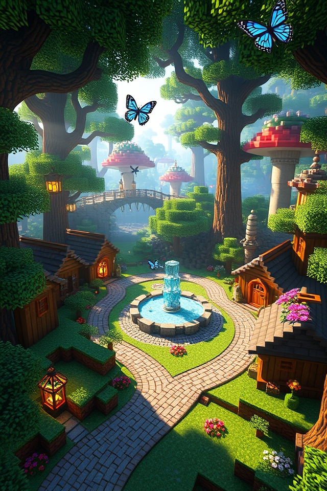 whimsical treehouses and enchantment