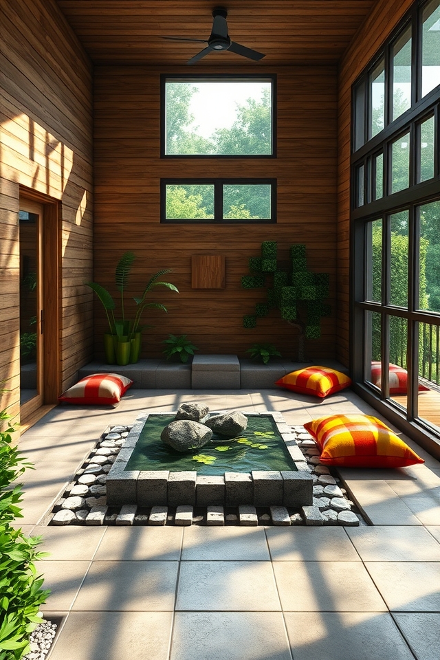 zen meditation space design
